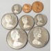COOK ISLANDS 1972 . PROOF SET . EXTRA ONE 1 DOLLAR